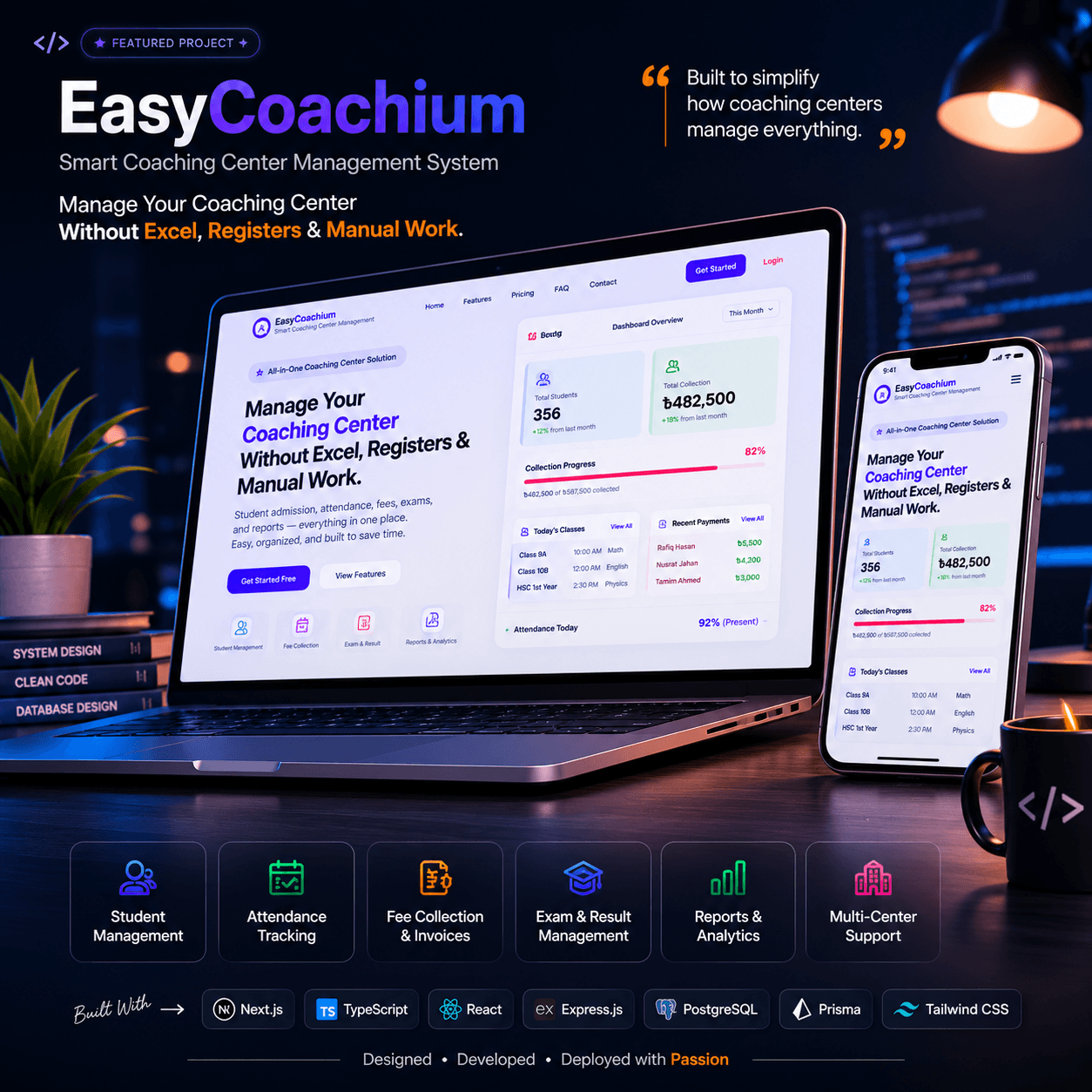 EasyCoachium project screenshot